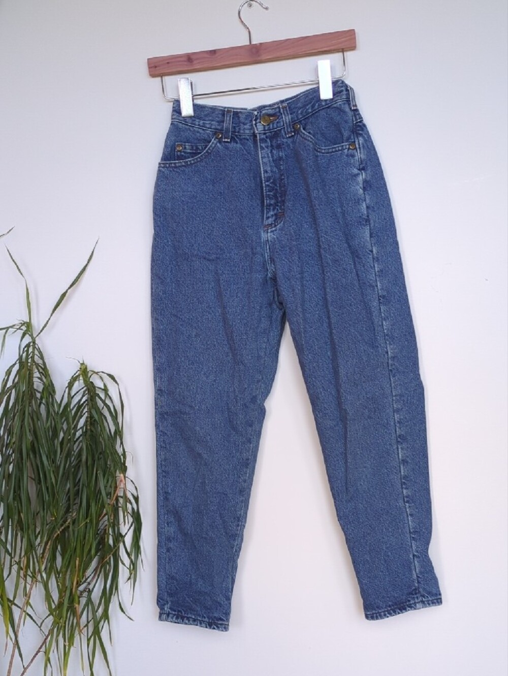 Vintage L.L.Bean Flannel Lined High Rise Jeans 24
